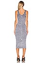view 3 of 4 Rib Tank Midi Dress in Erosion