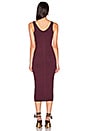 view 3 of 4 Silk Rib Tank Dress in Port