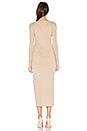 view 3 of 4 x REVOLVE Cashmere Long Sleeve Crew Dress in Khaki