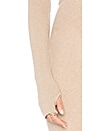 view 4 of 4 x REVOLVE Cashmere Long Sleeve Crew Dress in Khaki