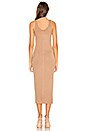 view 4 of 4 Rib Tank Midi Dress in Tan