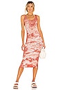 view 1 of 4 Silk Rib Tank Midi Dress in Adobe Ionic
