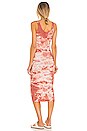 view 3 of 4 Silk Rib Tank Midi Dress in Adobe Ionic