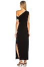 view 3 of 3 Exposed Shoulder Maxi Dress in Black