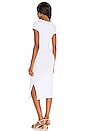 view 3 of 3 VESTIDO MIDI in White