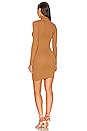 view 3 of 3 X REVOLVE Turtleneck Mini Dress in Danish Brown