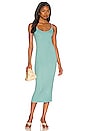 view 1 of 3 Silk Knit Essential Dress in Aqua