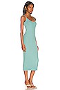 view 2 of 3 Silk Knit Essential Dress in Aqua