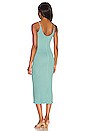 view 3 of 3 Silk Knit Essential Dress in Aqua