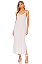 view 1 of 3 Linen Slip Dress in White