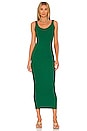 view 1 of 3 Knit Maxi Dress in Dark Emerald