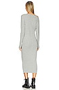 view 4 of 4 Sweater Knit Slouch Dress in Heather Grey