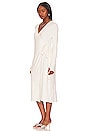 view 3 of 4 Cashmere Wrap Dress in Winter White