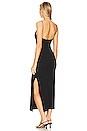 view 3 of 3 Side Slit Maxi Dress in Black