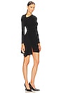 view 2 of 4 x REVOLVE Italian Jersey Slash Mini Dress in Black