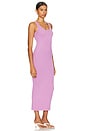 view 2 of 3 Knit Maxi Dress in Orchid Flower