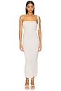 view 1 of 3 Silk Knit Essential Strappy Dress in Canvas