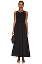 view 1 of 3 Cotton Resort Tank Dress in Black