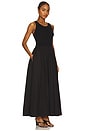 view 2 of 3 Cotton Resort Tank Dress in Black