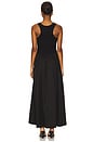 view 3 of 3 Cotton Resort Tank Dress in Black