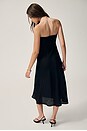 view 4 of 7 Linen Bias Dress in Black