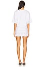 view 3 of 3 MINIVESTIDO CURVAS in White