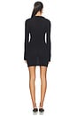 view 3 of 3 Twist Dress in Black