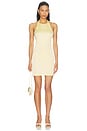view 1 of 3 Lustre Mini Dress in Flan