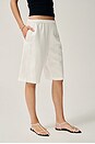view 4 of 8 Twill Bermuda Short in Off White