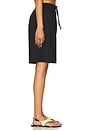 view 3 of 6 Poplin Resort Short in Black