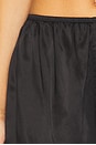view 6 of 6 Silk Slip Short in Black