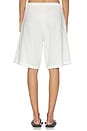view 4 of 6 BERMUDA LINEN BERMUDA SHORT in Undyed