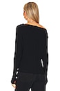 view 3 of 4 Slouch Top in Black