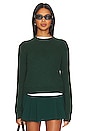 view 1 of 4 Pure Cashmere Crew in Malachite