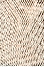 view 5 of 5 Linen Open Knit Long Sleeve Crew in White