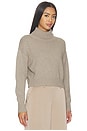 view 2 of 4 PULL SWEATER in Taupe Heather