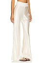 view 2 of 6 Satin Bias Pants in Antique White