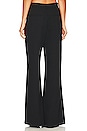 view 3 of 4 Crepe Wide Leg Pant in Black
