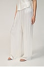 view 3 of 7 PANTALON SATIN in Cloud
