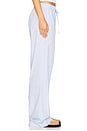 view 3 of 6 Resort Pant in Light Blue & White Stripe