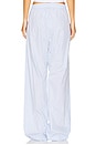view 4 of 6 Resort Pant in Light Blue & White Stripe