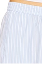 view 6 of 6 Resort Pant in Light Blue & White Stripe