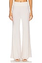 view 1 of 6 Silk Knit Bias Pant in Canvas