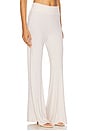 view 2 of 6 Silk Knit Bias Pant in Canvas