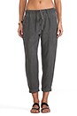 view 1 of 6 Linen Pant in Carbon