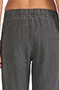 view 6 of 6 Linen Pant in Carbon