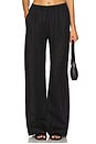 view 1 of 6 Linen Everywhere Pant in Black