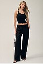 view 1 of 7 Linen Everywhere Pant in Black