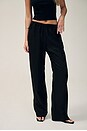 view 2 of 7 Linen Everywhere Pant in Black