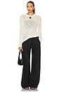 view 5 of 6 Linen Everywhere Pant in Black